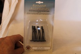 HO Scale Bachmann Set of 4 Block Signals (Non-operating), Black #42101 BNOS - $19.00