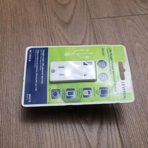 thumbnail image 2 of Leviton T5633-E 5.1A USB Type A/Type-C Wall Outlet Charger With 15A 2 of 14