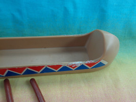 Vintage 1974 Playmobil Native American Replacement Canoes - as is - $3.45