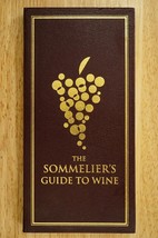 The Sommelier&#39;s Guide to Wine 2003 Book by Brian Smith Gilt &amp; Leather Bound - $12.86