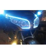 LED DRL Head Light Strips Daytime Running Lamps Kit for Honda Goldwing a... - £37.59 GBP