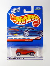 Hot Wheels Cat-A-Pult #681 First Editions 38 of 40 Red Die-Cast Car 1998 - £3.13 GBP