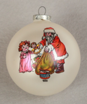 1988 Campbell's Soup Kids Glass Ball Christmas Ornament Collectors Edition w/Box - $11.75