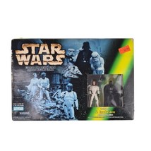 Star Wars Escape The Death Star Action Figure Game w/ 2 Exclusive Figures Used - £7.83 GBP