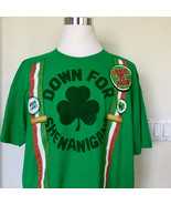 St Patrick&#39;s Day T-Shirt Size 2XL UNISEX Adults Born Lucky, Here to Padd... - $41.96 CAD