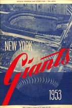 1953 New York Giants Official Program and Score Card-
show original title

Or... - £61.24 GBP
