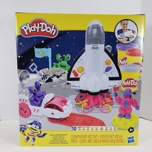 Play-Doh Spaceship Blastoff Playset~ 10 Colors Shuttle NEW Play Set Hasbro - £19.70 GBP