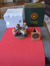 Boyds Bear Bearstone Annie Tex Jack And Chip Shuffle Up &amp; Deal Figurine ... - $29.65