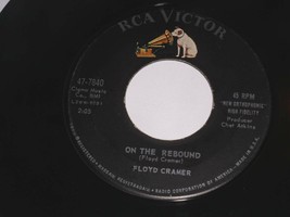 Floyd Cramer On The Rebound Mood Indigo 45 Rpm Record Vinyl RCA Label - £9.43 GBP