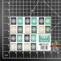 2024 Usps Sheet Of 20 First Class Letter Stamps Christmas Winter Whimsy 73¢ - $14.60