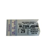 Elton John October 29th 1980 Ticket Stub San Diego Sports Arena - $38.41 CAD