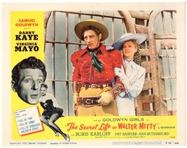 *THE SECRET LIFE OF WALTER MITTY (1947) Cowboy Danny Kaye, Virginia Mayo... - £39.96 GBP