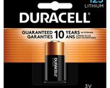 Duracell CR123A 3V Lithium Battery, 1 Count Pack, 123 3 Volt High Power ... - $8.99