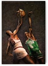 NBA Metal Sign Boston Celtics #6 vs Opponent #13 Basketball Art - $34.84 CAD