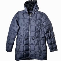 LL Bean Women M DownTek Water Repellent Down Hood Waist Adjustable Puffe... - £101.85 GBP