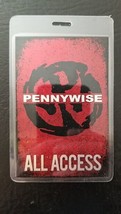 Pennywise - Original 2014 U.S. &amp; Canada Tour Laminate Backstage Pass - £37.85 GBP