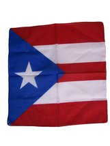 K&#39;s Novelties Wholesale Lot of 12 22&quot; x 22&quot; Puerto Rico Rican Light Royal Blue B - £19.88 GBP