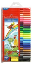 Faber-Castell Connector Pen Set - Pack of 25 (Assorted) - free shipping - $20.00