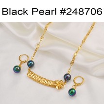 Anniyo Hawaiian  Jewelry sets Charm Pendant Necklaces Earrings Pohnpei Guam Micr - £18.58 GBP