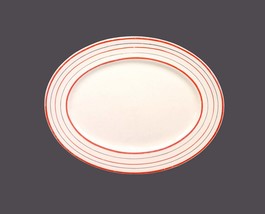 Myott Manchuria 1341B oval platter. Art-deco tableware made in England. - $88.03