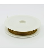 Tiger Tail Wire Gold Beading Wire Jewelry Wire Lot 2 Rolls .38mm 100 Meters - €9,33 EUR