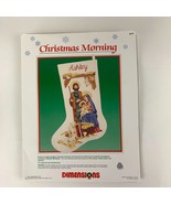 Dimensions 8070 Christmas Morning Holy Family Crewel Embroidery Stocking... - £96.45 GBP