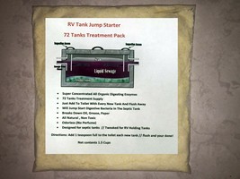 Ultra-Concentrated 72-Pack RV or Boat Toilet Treatment for Holding Tank - $17.00