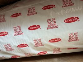 20” X 3250' 30 Gauge Centerfold Cryovac CT Film Shrink Roll - $118.80