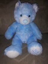 Build A Bear Blue Plush Snowflake On Foot &amp; Nose Winter 14&quot; Made In China... - $25.73