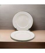 Mikasa Cameo Platinum Dinner Plates 10 3/4&quot; HK301 Set 4 - $927.13 MXN