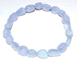 Agate, Blue Lace Nugget Bracelet - £38.30 GBP