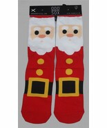 ODD SOX Knits Christmas Santa Claus Cotton Blend Thick Crew Socks Men&#39;s ... - $20.50 CAD