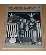 Contemporary Ragtime Guitar Stefan Grossman Instructional Book Vintage 1... - $64.99