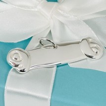 Tiffany &amp; Co Large Dog Bone Pet Pendant Charm Engravable in Sterling Silver - £334.20 GBP