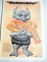 1985 Reese&#39;s Pieces Alien Color Ad &quot;Shadamedafas&quot; - £6.38 GBP