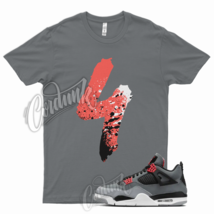 FOUR T Shirt for J1 4 Infrared 6  Dark Grey 23 Black Cement Mid High Low 1 5 - £18.14 GBP+