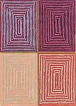 Handmade 100% Wool Aesthetic Abstract Geometric Modern Tufted Area Rug 3x - £469.43 GBP+