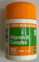 vitamin b complex  90 tablets vegan friendly energy - $211.92 MXN