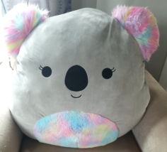 Kelina The Koala  Squishmallows Huge 24” Plush Stuffed Toy Rainbow - £70.05 GBP