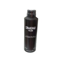 DRAKKAR NOIR by Guy Laroche MEN Fragrance Deodorant Body Spray 6 Oz New Sealed - £13.07 GBP