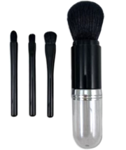 4-Pc. Travel Makeup Brush Set - $249.47 MXN