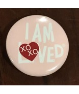 I Am Loved Valentines Button Pin 2018 Helzberg Diamond - $6.64 CAD
