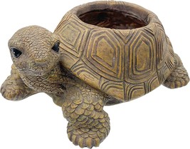 Turtle Planter For Succulents - Animal Planter For Indoor And Outdoor Plants, - £27.96 GBP