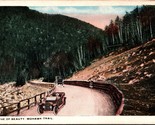 Curve of Beauty Mohawk Trail Massachusetts MA UNP Unused WB Postcard L7 - $2.63