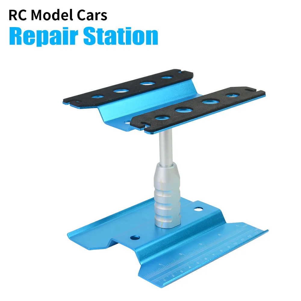 Game Fun Play Toys RC Cars Tool Heightening Work Stand Aembly Platform 360 Degre - £29.57 GBP