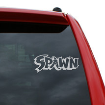 Spawn Logo Vinyl Decal | Color: Gray | Qnty: 2 | 4&quot; x 10&quot; - $12.86