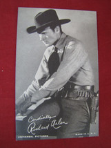 1940s Penny Arcade Card Richard Arlen Western Cowboy #27 - £15.56 GBP