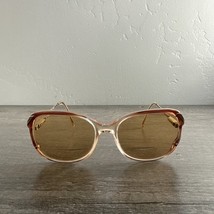 Safilo Lady Elasta Sunglasses 5574 69T Pink Rose Gold 52-17-130 FRAMES ONLY - $42.01 CAD