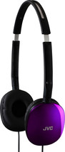 JVC - FLATS Over-the-Ear Headphones - Violet - £29.56 GBP