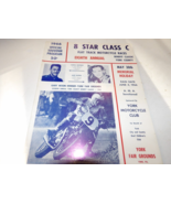 1966 York Fairgrounds Flat Track Race Program Gary Nixon - €23,79 EUR